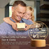 Engraved Night Light Gift for Best Dad, Birthday Gifts for Dad from Daughter Son